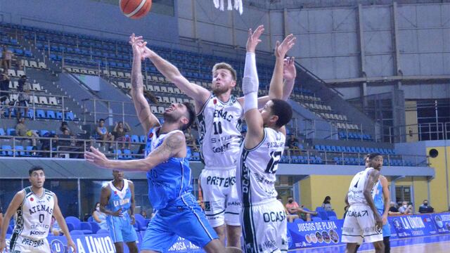 Atenas frente a La Unión en Formosa, en una nueva fecha de la Liga Nacional. (La Liga contenidos)