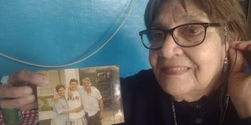 La riojana Mercedes mostró una foto que tiene de recuerdo junto a Marcelo Gallardo.