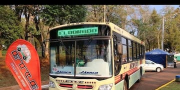 Se restablece el servicio de colectivos urbanos en Eldorado.