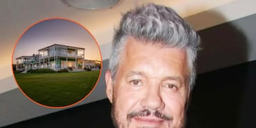 Así es la mansión que Marcelo Tinelli tenía en Uruguay.