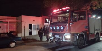 Pérez: se incendió una vivienda en el barrio Talleres Nuevos