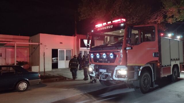 Pérez: se incendió una vivienda en el barrio Talleres Nuevos