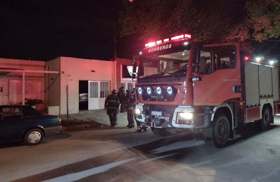 Pérez: se incendió una vivienda en el barrio Talleres Nuevos