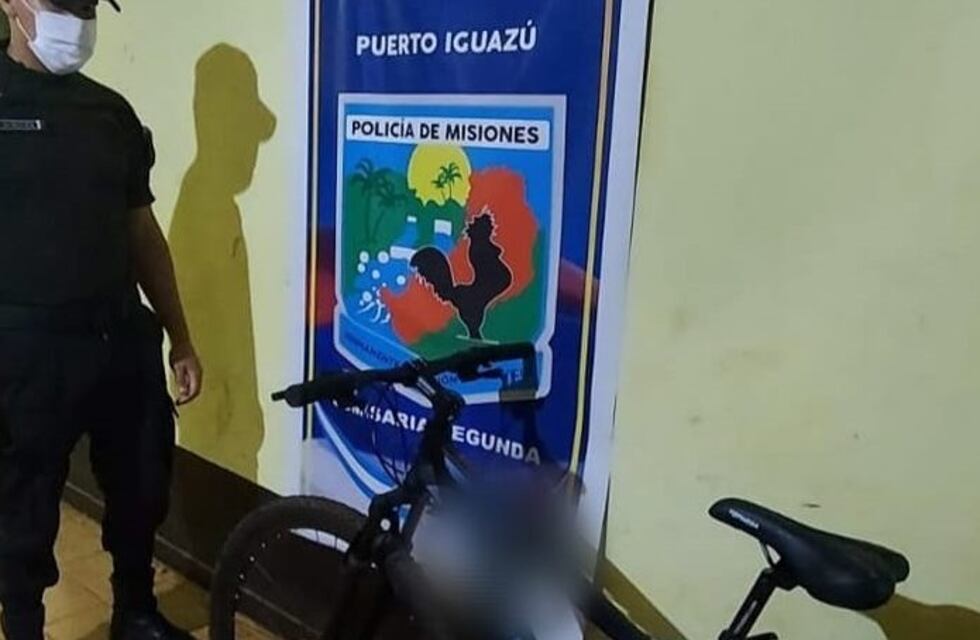 Transportaba un biciclo robado y se dio a la fuga en Puerto Iguazú