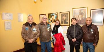 Ushuaia: muestra del General San Martín en la casa Beban