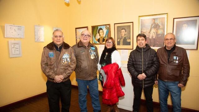 Ushuaia: muestra del General San Martín en la casa Beban
