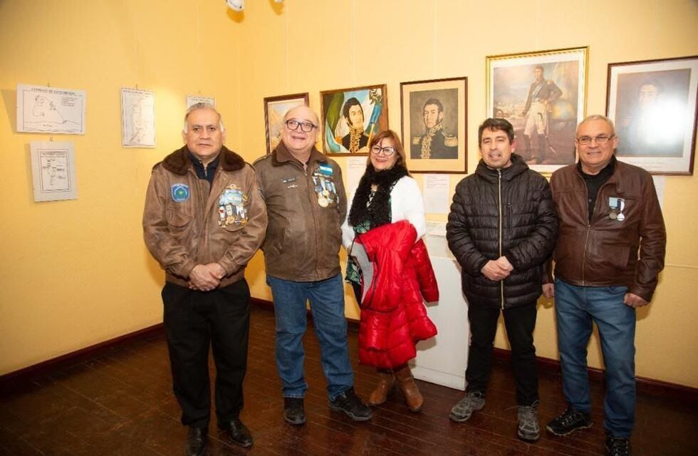 Ushuaia: muestra del General San Martín en la casa Beban