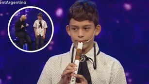 Nahuel con 11 años dejó en lo más alto al talento salteño en Got Talent Argentina