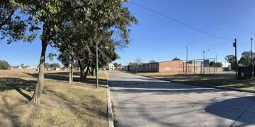 Playón en donde la Comisión Vecinal quiere construir el jardín de infantes