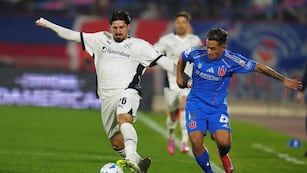 Universidad de Chile - Independiente, este miércoles por Copa Sudamericana. (AP)