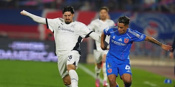 Universidad de Chile - Independiente, este miércoles por Copa Sudamericana. (AP)