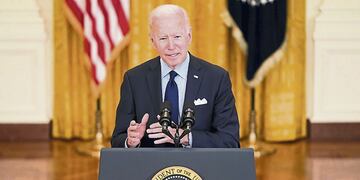 Joe Biden, presidente de Estados Unidos (AP)