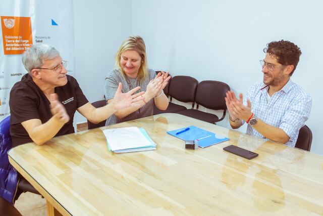 Se firmó un convenio con la Asociación Fueguina de Anestesiología para trabajar de forma conjunta en lo que respecta a la ablación de órganos.