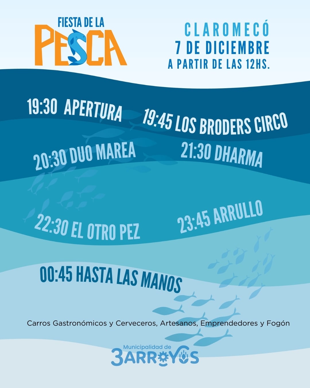 Fiesta de la Pesca en Claromecó