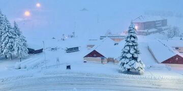 Mirá las hermosas postales de Las Leñas cubierto de nieve