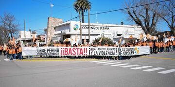 La movilización del SEOM en Susana