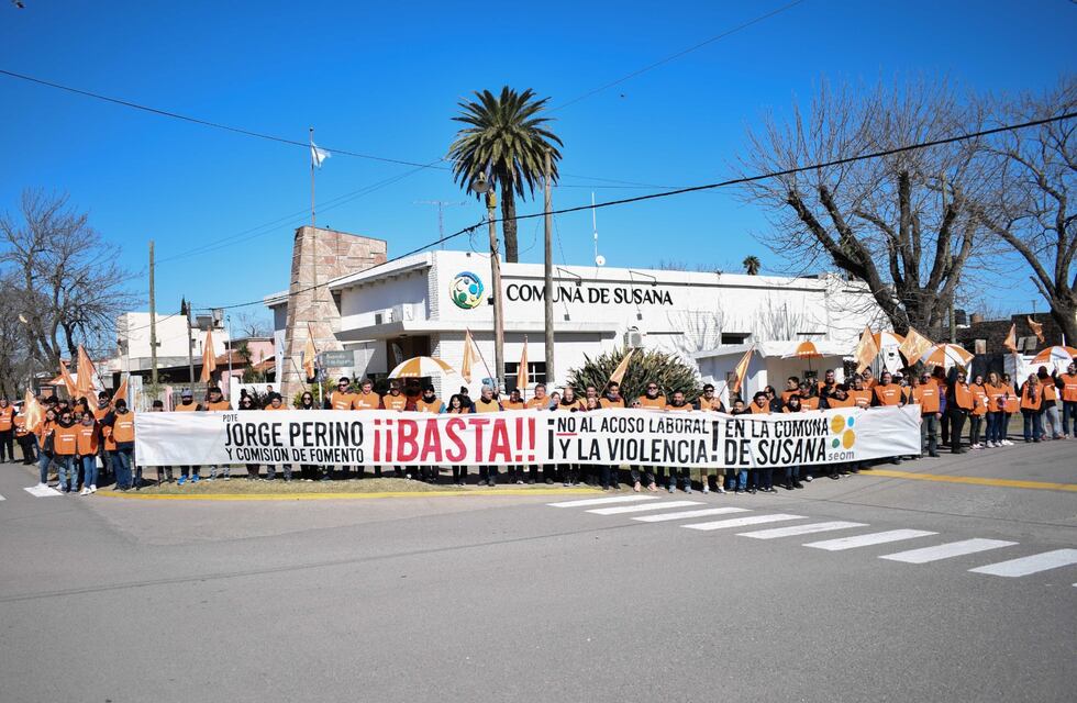 El SEOM se movilizó en Susana por “violencia laboral”