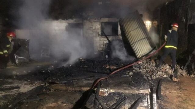 Incendio en vivienda de Posadas