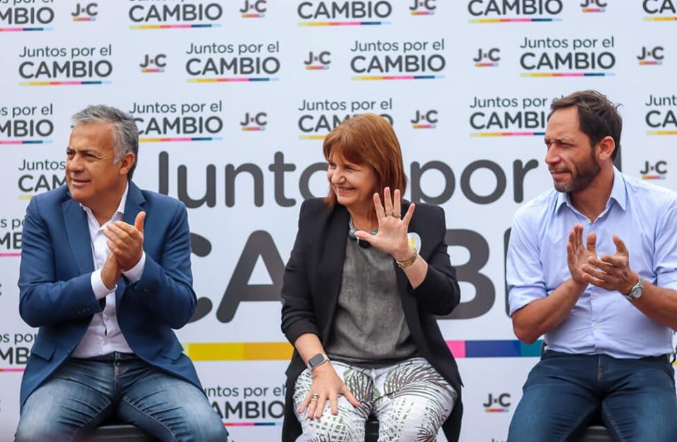 Patricia Bullrich y Alfredo Cornejo llegaron a Catamarca para apoyar a los candidatos de Juntos por el Cambio