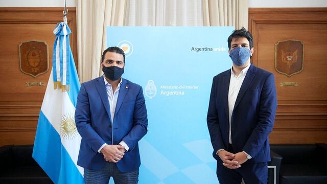 El Intendente Walter Vuoto se reunió con el Ministro Wado de Pedro y rubricaron un convenio por 32 millones de pesos que serán utilizados en maquinaria vial