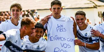 El mensaje de los compañeros de Gimnasia para Rodrigo Rodríguez.