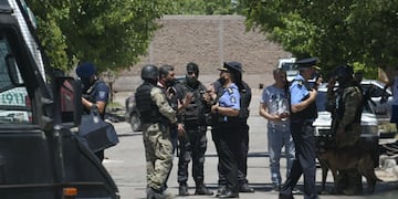 Operativo realizado por los grupos especiales de Mendoza (foto ilustrativa)