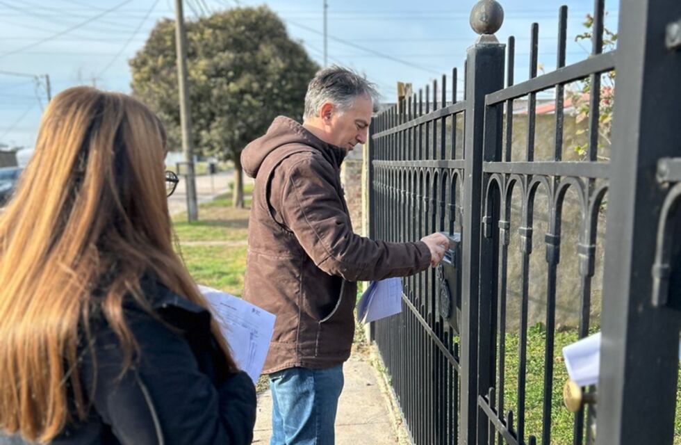 Tres Arroyos: operativo domiciliario con fines de escrituración social