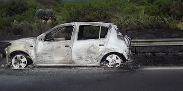 Incendio en La Cumbre