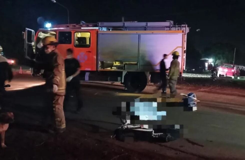 Un ciclista falleció tras ser atropellado en Puerto Iguazú