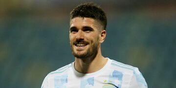 La increíble reacción de Rodrigo de Paul ante un tatuaje suyo de un fan.