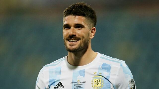 La increíble reacción de Rodrigo de Paul ante un tatuaje suyo de un fan.