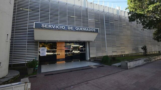 La mujer permaneció internada cinco días en el Instituto del Quemado. (La Voz/Archivo)
