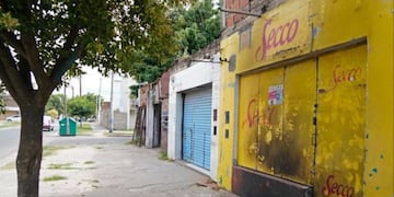 Comercio atacado de Solís al 300. (Silvia Salinas)