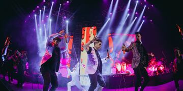 Los Caligaris en el Luna Park. (Prensa Los Caligaris)