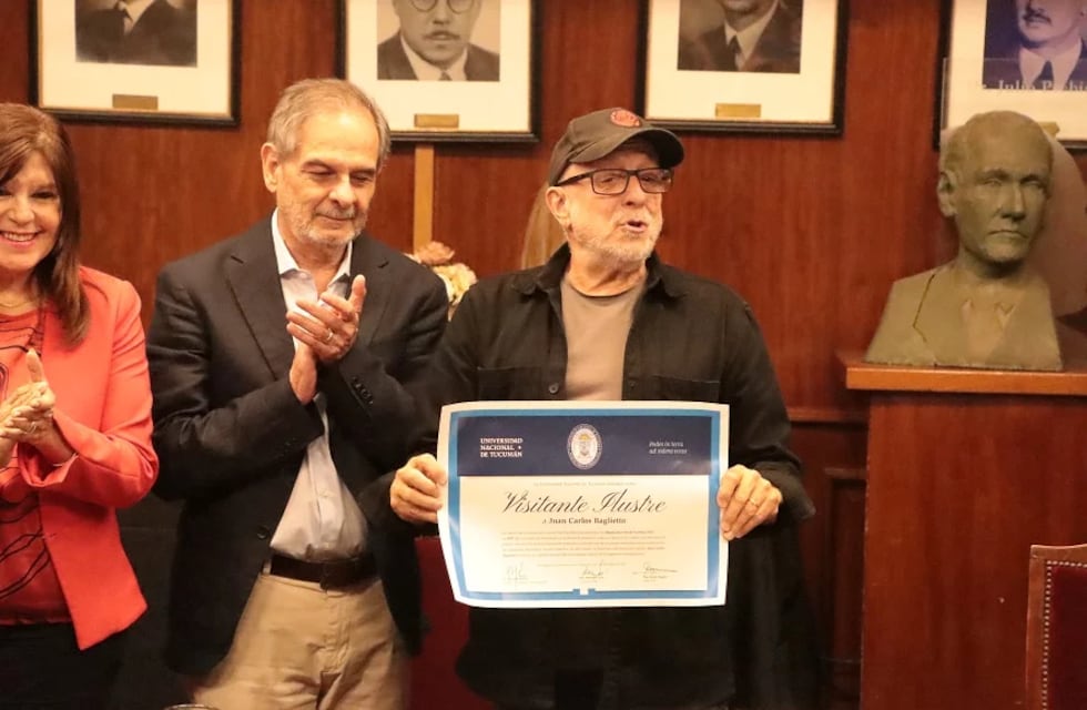 La UNT distinguió a Baglietto y Vitale y reconoció a Guersman