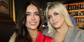 Zaira Nara le organizó un cumpleaños sorpresa a Wanda Nara en Buenos Aires.