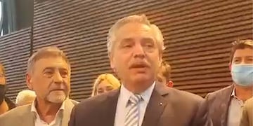 Alberto Fernández y la polémica frase sobre Córdoba. Generó un repudio en general (La Voz).