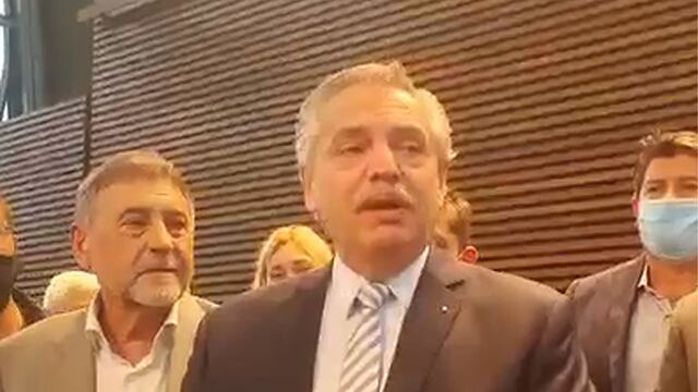 Alberto Fernández y la polémica frase sobre Córdoba. Generó un repudio en general (La Voz).