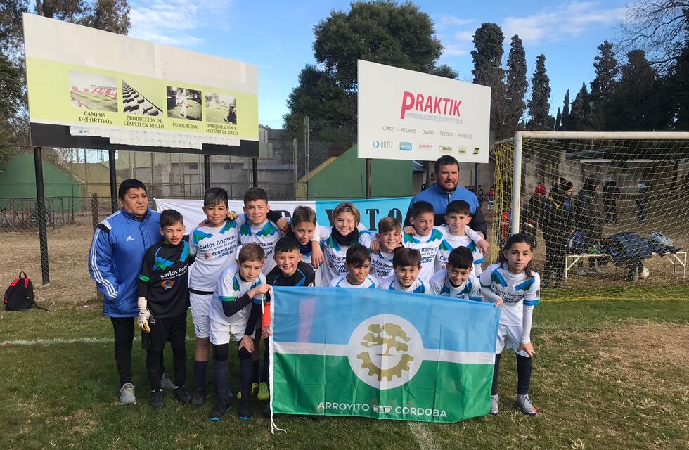 El equipo de Arroyito es el primer semifinalista del Torneo de Fútbol Infantil en Canal 12