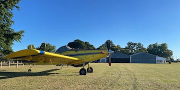 Concordia cuenta con un avión hidrante en caso de incendios de gran magnitud.