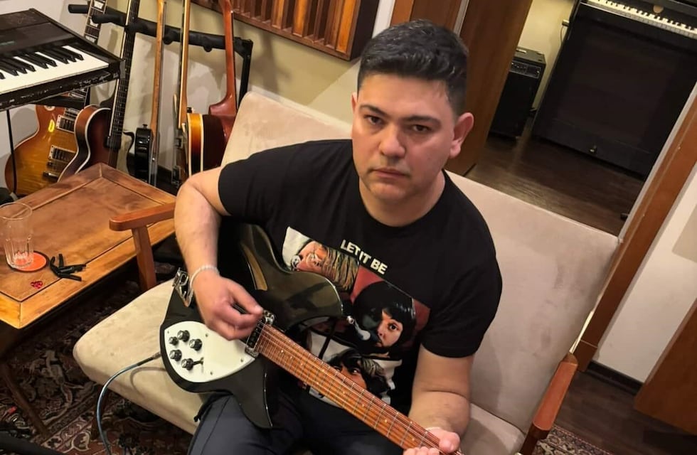 Dave Scharff, músico nacido en Arroyito, presentó el proyecto “Sherydan”