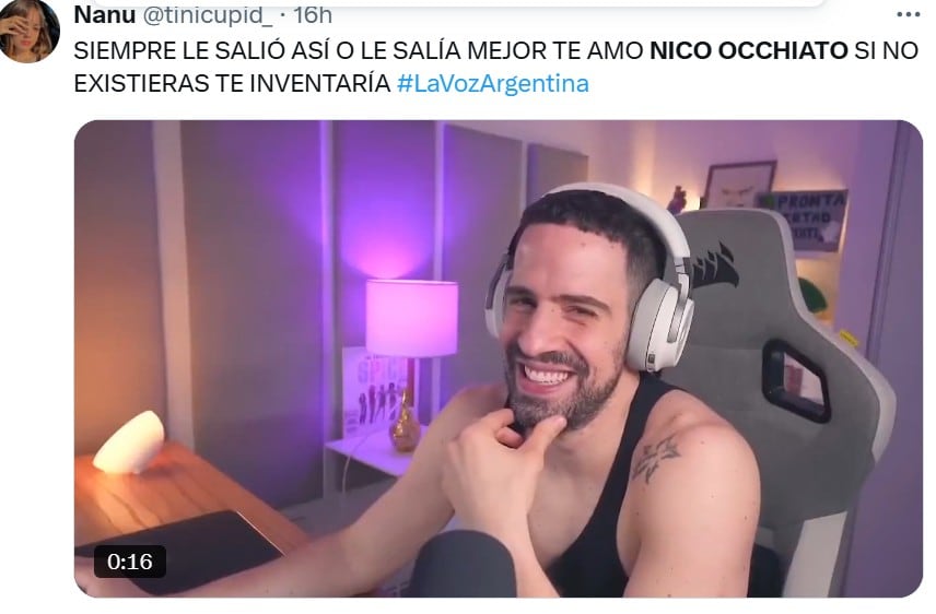 Tras el desafortunado comentario de Nico Occhiato en La Voz Argentina, estallaron los memes
