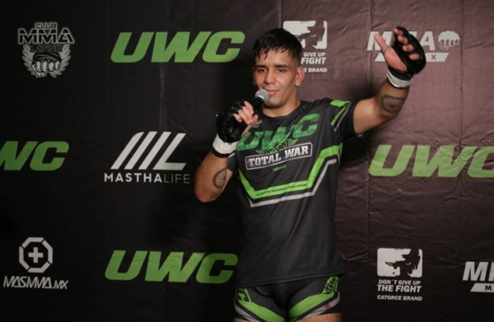 El cordobés Mauricio “Dragón” Nievas y otro desafío en el MMA de México