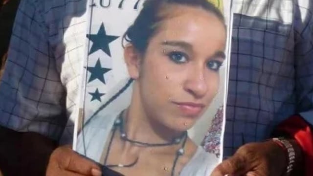 En el 10° aniversario del femicidio de Lucía Maidana, Posadas se viste de luto para recordarla. Archivo.