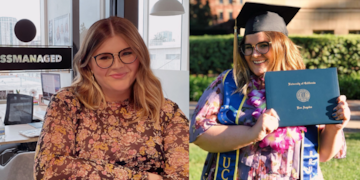 Kathy Schenfelt, la joven de Río Gallegos que llegó a Hollywood.