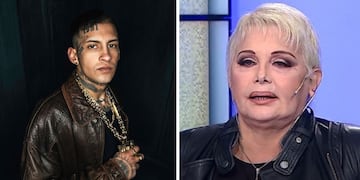 La inesperada reacción de Carmen Barbieri al escuchar un detalle íntimo de L-Gante a la hora de tener relaciones: “Es un peligro”.