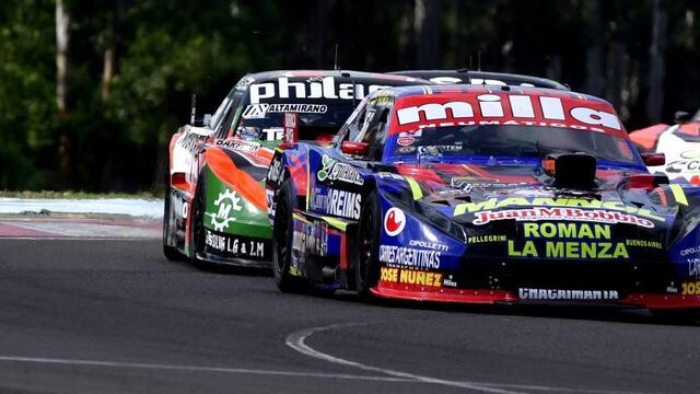 Todino, escoltado por Castellano, en un día histórico para Dodge.