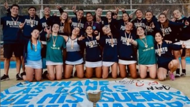 Hockey: Puerto Belgrano es campeón del Regional de Clubes “B” Sub 16 y ascendió