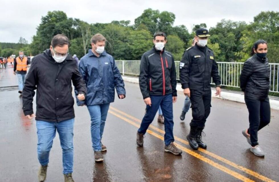 Inspección al Puente Pindaytí: sigue cerrada la circulación