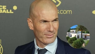 Cine, spa y canchas de fútbol y tenis: la impresionante mansión de Zinedine Zidane en Ibiza.